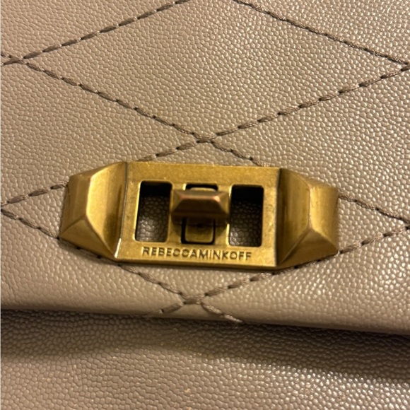 $295 NWT REBECCA MINKOFF JE T'AIME MEDIUM QUILTED LEATHER CROSSBODY Quilte Bag - Picture 15 of 15